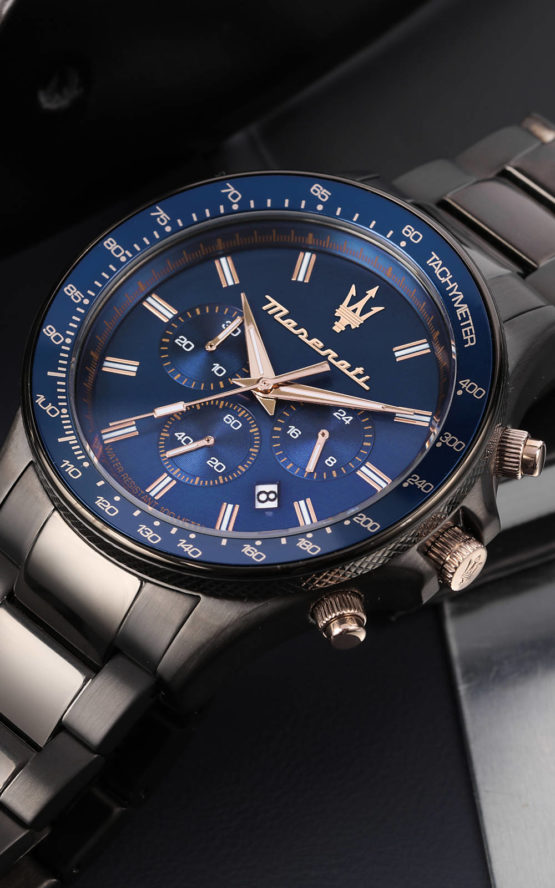 MASERATI SFIDA R8873640001 Ανδρικό Ρολόι Quartz Χρονογράφος Ακριβείας 4