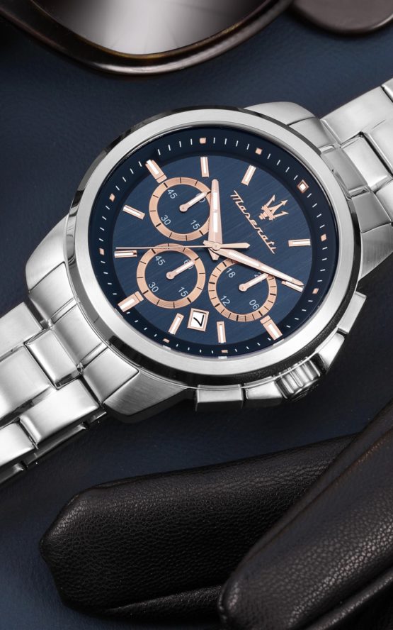 MASERATI SUCCESSO R8873621037 Ανδρικό Ρολόι Quartz Χρονογράφος Ακριβείας_5