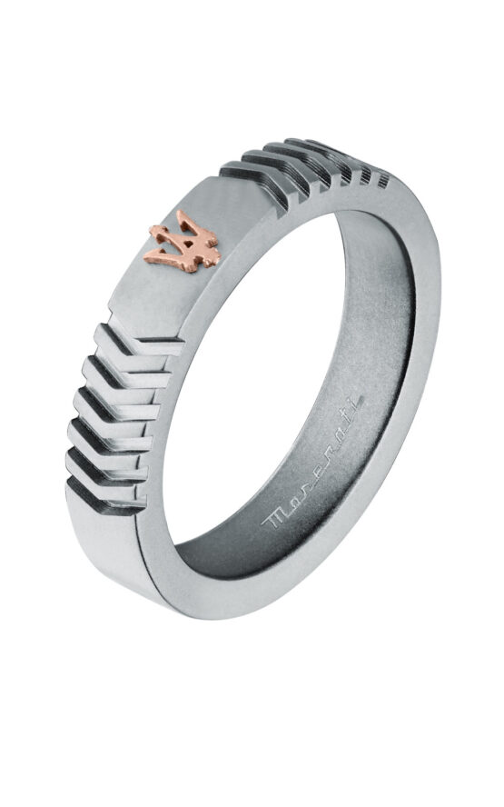 MASERATI TITANIUM JM426AXF10027 Δαχτυλίδι Από Τιτάνιο