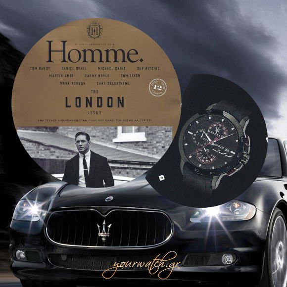 MASERATI Watches @Homme Δεκέμβριος 2015 Τεύχος 116