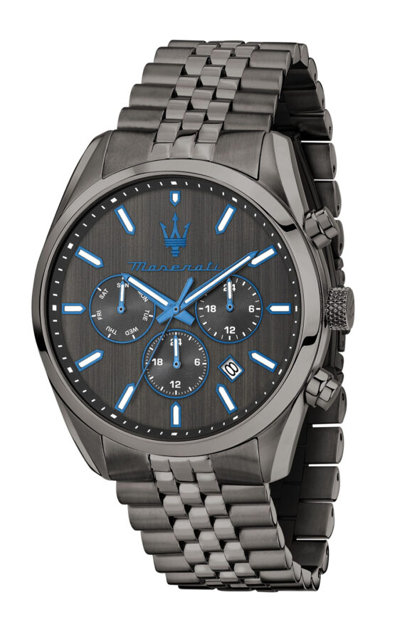 MASERATI DARK EDITION R8853154004 Ανδρικό ρολόι Quartz Χρονογράφος Ακριβείας