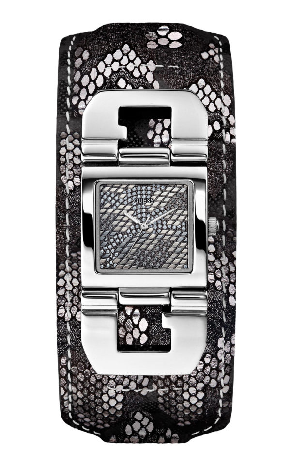 ΓΥΝΑΙΚΕΙΟ ΡΟΛΟΙ GUESS ΔΕΡΜΑΤΙΝΟ ΛΟΥΡΑΚΙ W0054L1